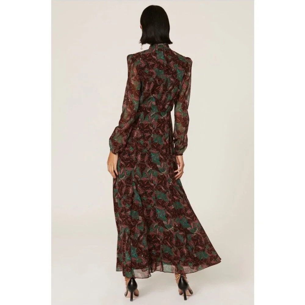 Saloni Jaqui Dress $695 Size 4 - Picture 2 of 10